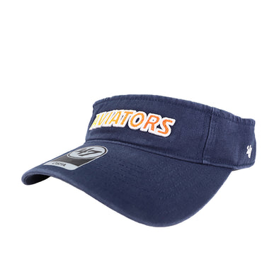 '47 Brand Aviators Navy Clean Up Velcroback Visor